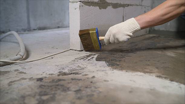 SJ Waterproofing Pros Waterproofing coverage map for Springwater, NY and surrounding area